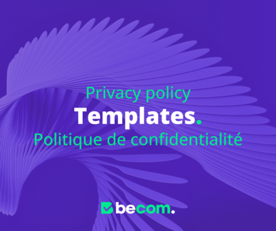 Privacy policy - NL & FR